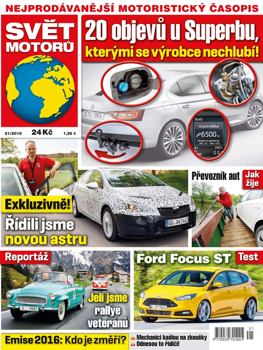E-magazín SVĚT MOTORŮ - 21/15 - CZECH NEWS CENTER a. s.