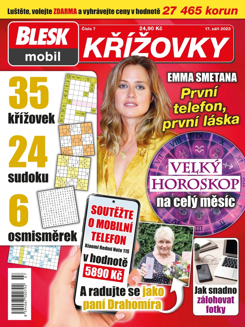 E-magazín BLESKmobil KŘÍŽOVKY - 7/2023 - CZECH NEWS CENTER a. s.