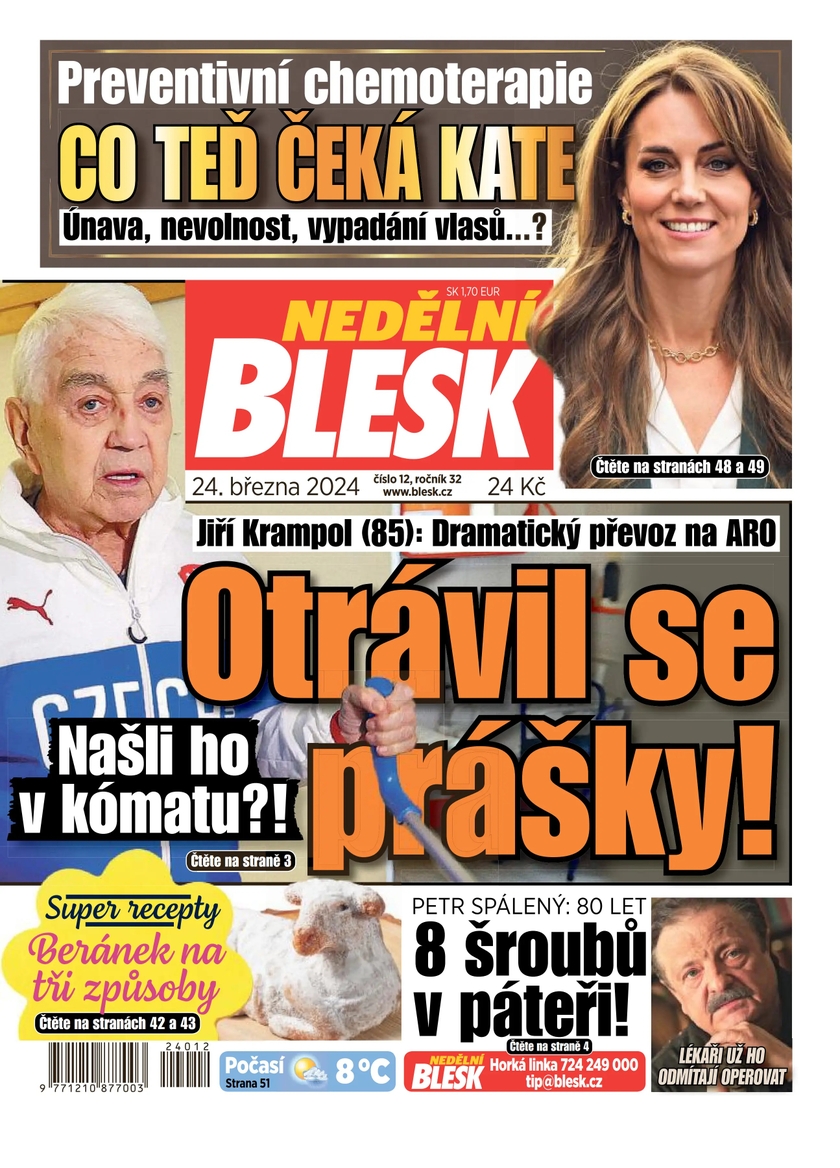 E-magazín NEDĚLNÍ BLESK - 12/2024 - CZECH NEWS CENTER a. s.