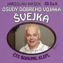 Obálka Osudy dobrého vojáka Švejka CD 3 & 4