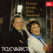 Obálka Vladimír Dvořák a Jiřina Bohdalová v Televarieté /1/