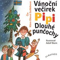 Obálka Vánoční večírek Pipi Dlouhé punčochy
