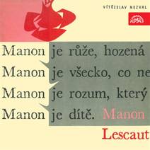 Obálka Manon Lescaut. Výběr scén