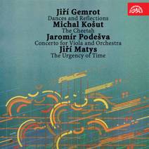 Obálka Gemrot: Tance a reflexe, Košut: Gepard, Podešva: Koncert pro violu a orchestr, Matys: Naléhavost času