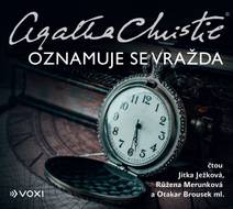 Obálka Oznamuje se vražda