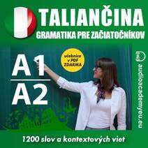 Obálka Taliančina - gramatika pre začiatočníkov A1, A2