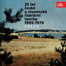 Obálka 25 let české a slovenské literární tvorby /1945-1970/ (Poezie)