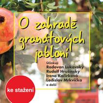 Obálka O zahradě granátových jabloní