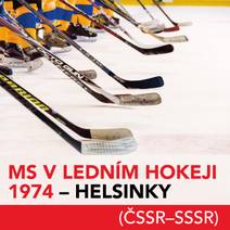 Obálka MS v ledním hokeji 1974 - Helsinky (ČSSR-SSSR)