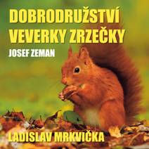 Obálka Dobrodružství veverky Zrzečky (Ladislav Mrkvička)
