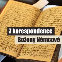 Obálka Z korespondence Boženy Němcové