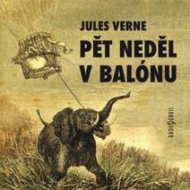 Obálka Pět neděl v balónu
