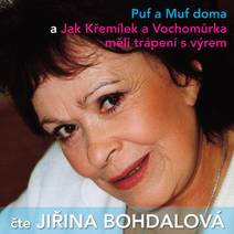 Obálka Puf a Muf doma a Jak Křemílek a Vochomůrka měli trápení s výrem