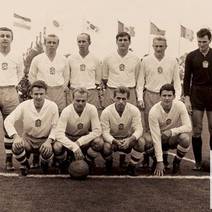 Obálka LOH 1964 Tokio: fotbal ČSSR - Maďarsko - finále