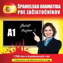 Obálka Španielska gramatika pre začiatočníkov A1