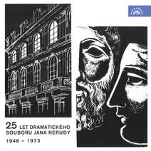 Obálka 25. let dramatického souboru Jana Nerudy 1948-1973
