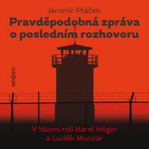 Obálka Pravděpodobná zpráva o posledním rozhovoru
