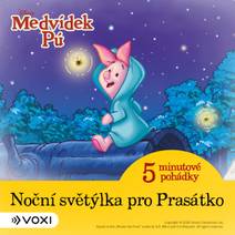 Obálka Medvídek Pú - 5minutové pohádky - Noční světýlka pro Prasátko (12)