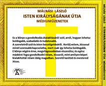 Obálka Isten királyságának útja-médiumuzenetek