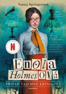 Obálka Enola Holmesová - Případ tajemné krinolíny
