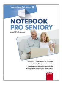 Obálka Notebook pro seniory: Vydání pro Windows 10