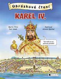 Obálka Obrázkové čtení - Karel IV.