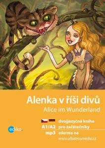 Obálka Alenka v říši divů A1/A2 (NJ–ČJ)