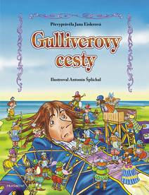 Obálka Gulliverovy cesty – pro děti