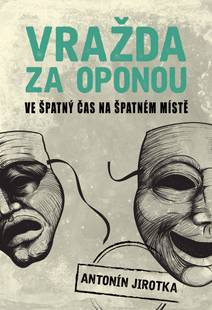 Obálka Vražda za oponou