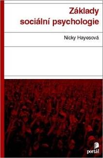 Obálka Základy sociální psychologie