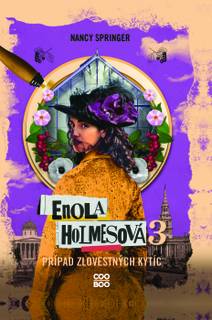 Obálka Enola Holmesová – Prípad zlovestných kytíc