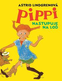 Obálka Pippi nastupuje na loď