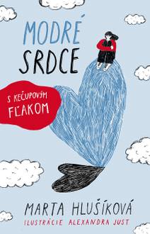 Obálka Modré srdce s kečupovým fľakom