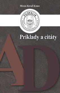 Obálka Príklady a citáty