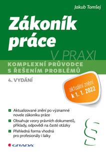Obálka Zákoník práce v praxi - 4. vydání