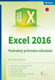 Obálka Excel 2016