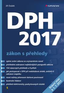 Obálka DPH 2017 - zákon s přehledy