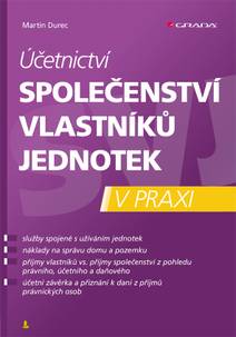 Obálka Účetnictví společenství vlastníků jednotek