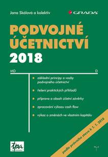 Obálka Podvojné účetnictví 2018