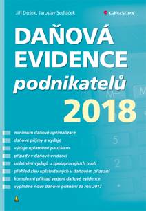 Obálka Daňová evidence podnikatelů 2018