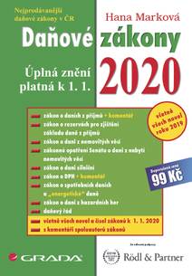 Obálka Daňové zákony 2020