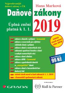 Obálka Daňové zákony 2019