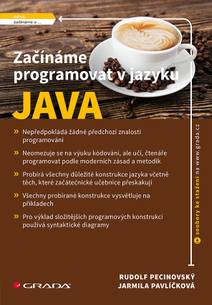 Obálka Začínáme programovat v jazyku Java