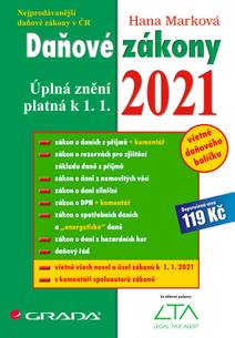 Obálka Daňové zákony 2021
