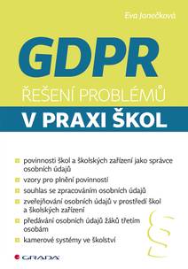 Obálka GDPR - Řešení problémů v praxi škol