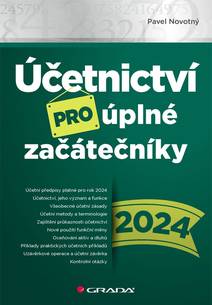 Obálka Účetnictví pro úplné začátečníky 2024