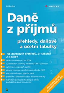 Obálka Daně z příjmů