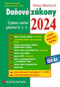 Obálka Daňové zákony 2024
