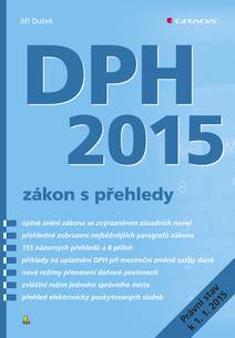 Obálka DPH 2015 - zákon s přehledy