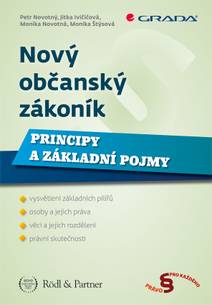 Obálka Nový občanský zákoník